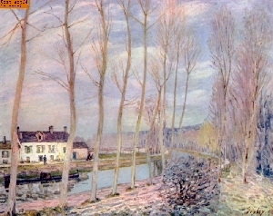 Loing-Kanal nach Sisley